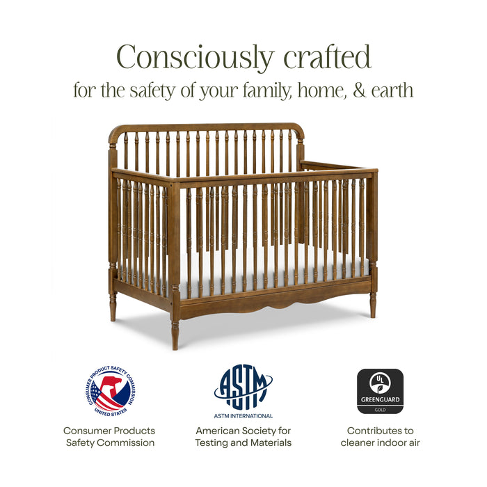 Black Friday Deal! Namesake Liberty 4-in-1 Convertible Spindle Crib