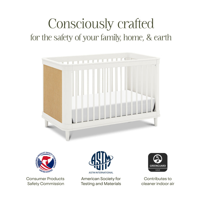 Black Friday Sale! Namesake Marin with Cane 3-in-1 Convertible Crib