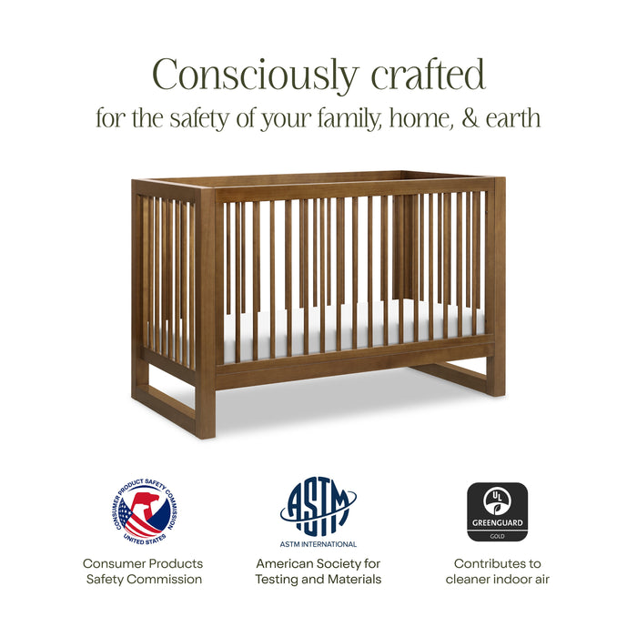 Black Friday Deal! Namesake Nantucket 3-in-1 Convertible Crib with Toddler Bed Conversion Kit