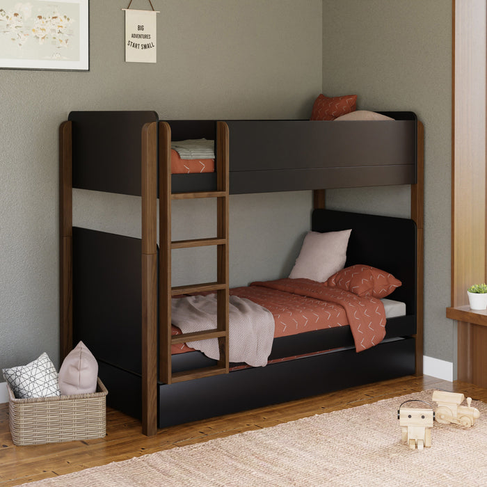Black Friday Deal! Babyletto TipToe Twin Storage Trundle Bed