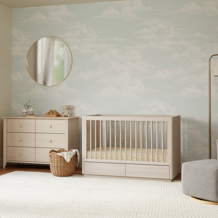 Black Friday Deal! Babyletto Bento 3-in-1 Convertible Storage Crib with Toddler Bed Conversion Kit