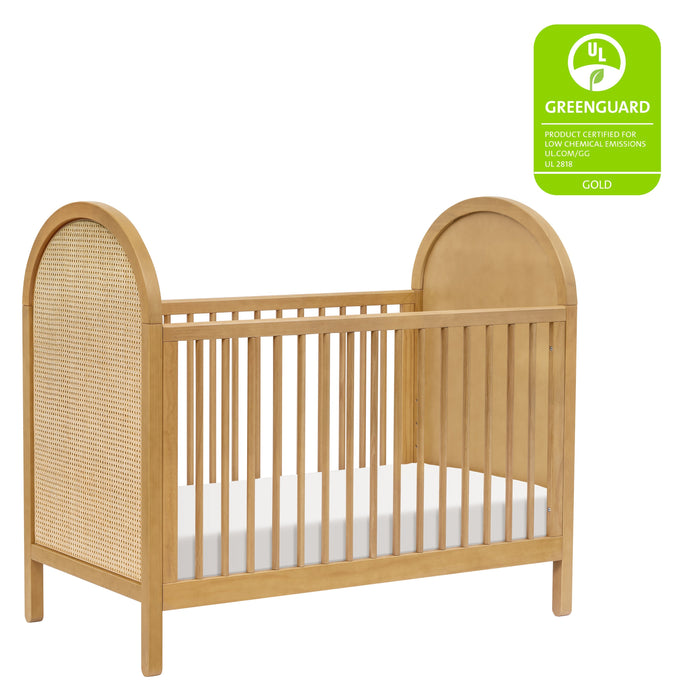 Black Friday Deal! Babyletto Bondi Cane 3-in-1 Convertible Crib with Toddler Bed Conversion Kit