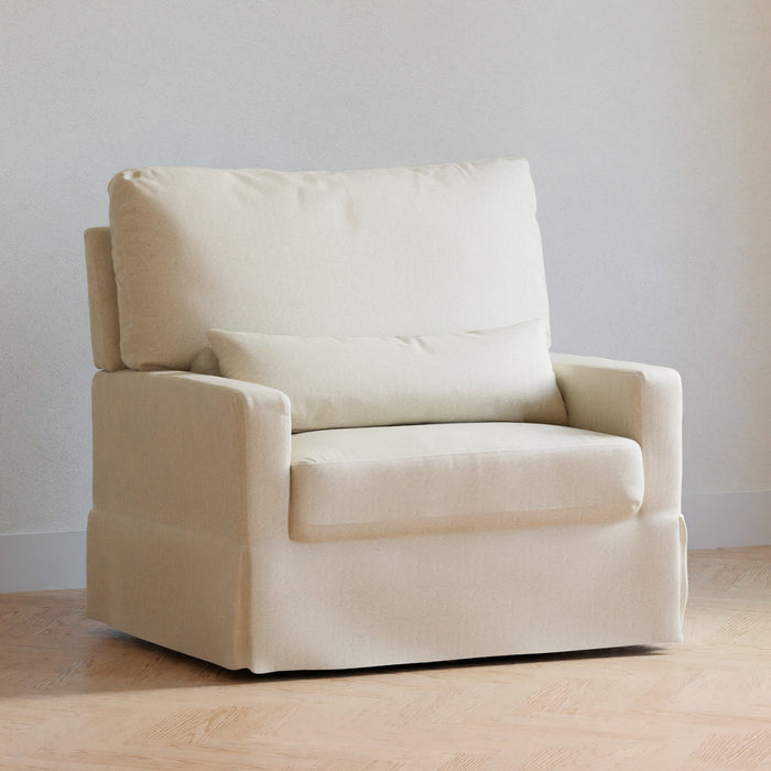 Black Friday Deal! Namesake Crawford Pillowback Chair and a Half Comfort Swivel Glider
