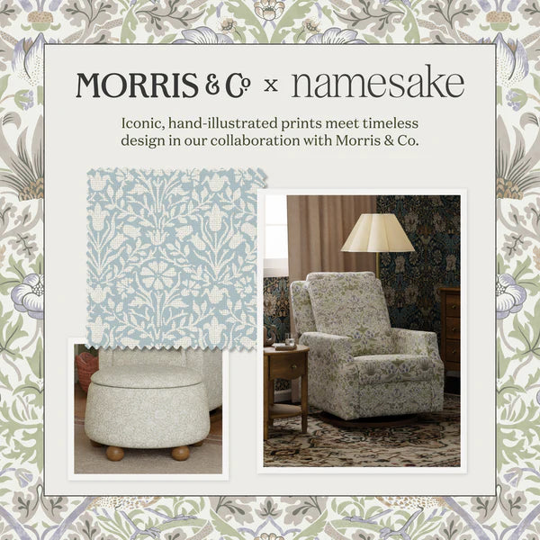 Morris & Co. x Namesake Willa Plus Power Glider Recliner w/ Power Headrest