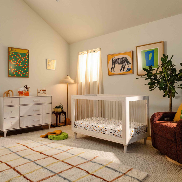 Black Friday Deal! Babyletto Lolly 3-in-1 Convertible Crib with Toddler Bed Conversion Kit