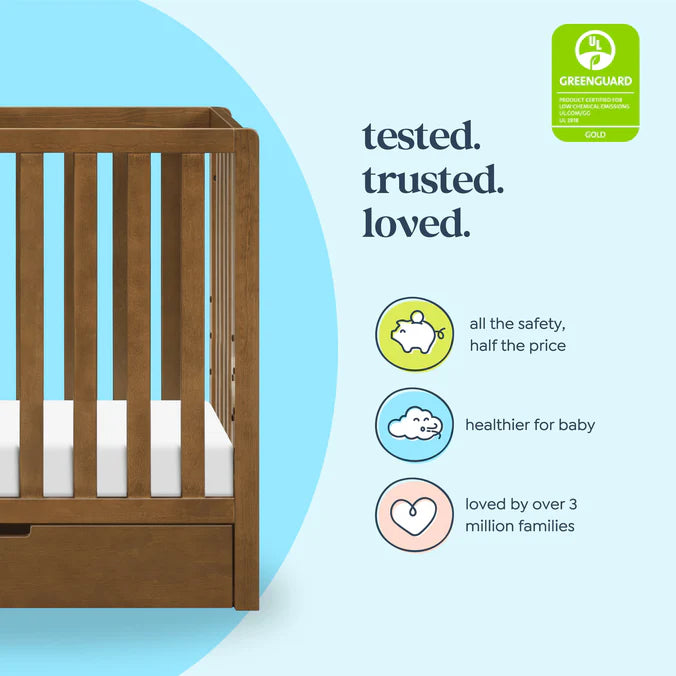 DaVinci Colby 4-in-1 Convertible Mini Crib with Trundle