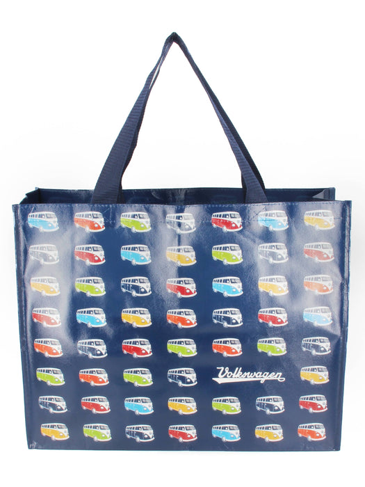 VW Bus Reuseable Large Bulk Foldable Shopper Bag  - Parade