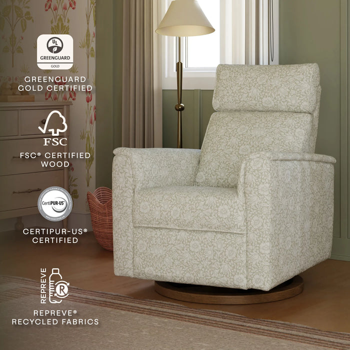 Namesake Willa Plus Power Glider Recliner + Power Headrest