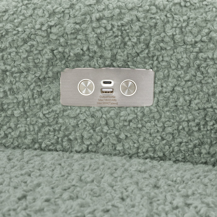 Black Friday Deal! Babyletto Kiwi Electronic Recliner and Swivel Glider with USB port