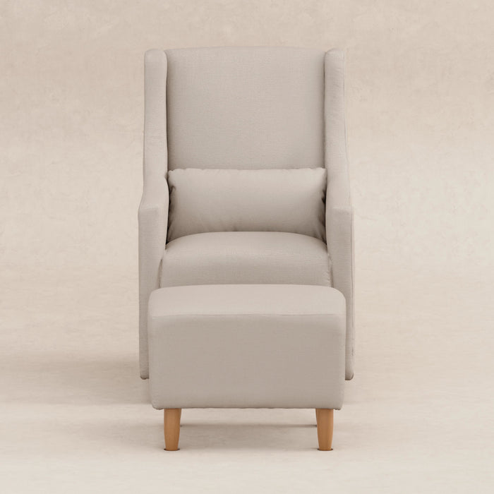 Black Friday Deal! Babyletto Toco Swivel Glider and Ottoman in Eco-Performance Fabric | Water Repellent & Stain Resistant