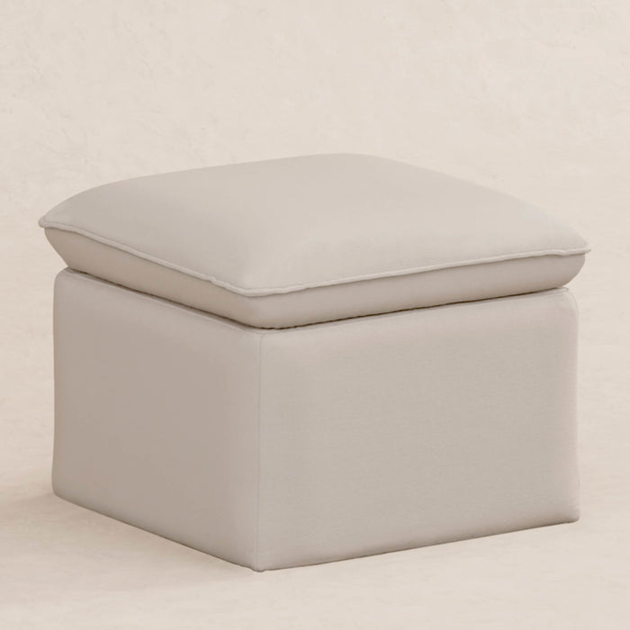 Black Friday Deal! Babyletto Cali Storage Ottoman in Eco-Performance Fabric | Water Repellent & Stain Resistant
