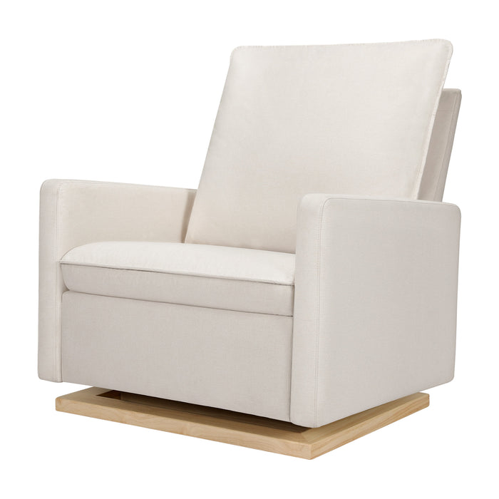 Black Friday Deal! Babyletto Cali Pillowback Chair and a Half Glider in Eco-Performance Fabric | Water Repellent & Stain Resistant
