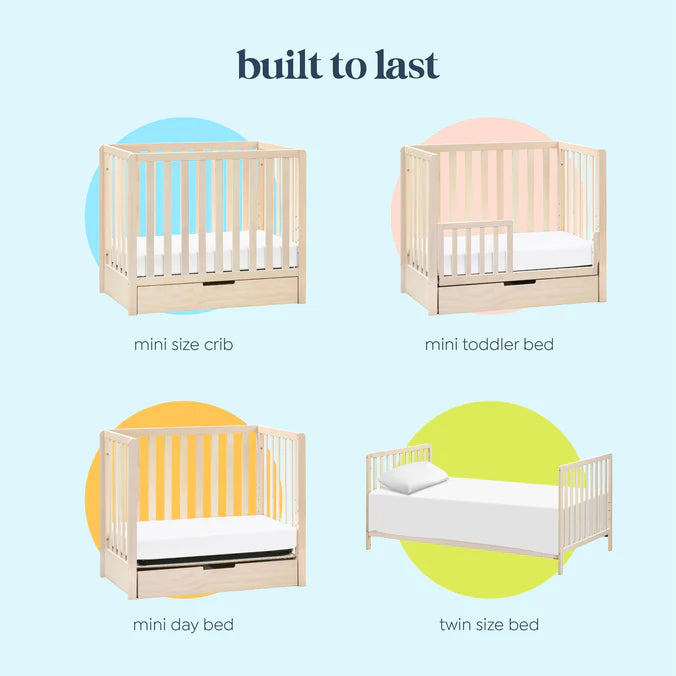 DaVinci Colby 4-in-1 Convertible Mini Crib with Trundle