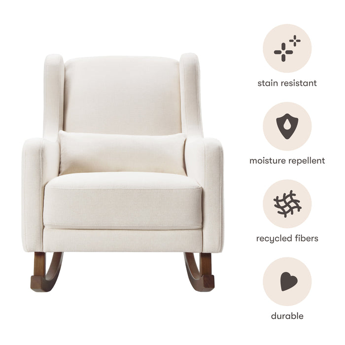 Black Friday Deal! Babyletto Kai Rocker in Eco-Performance Fabric | Water Repellent & Stain Resistant