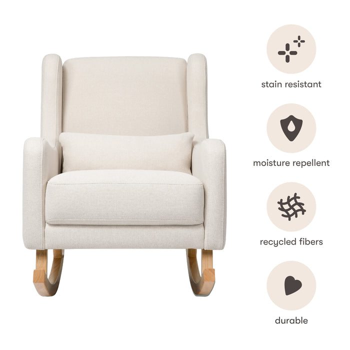 Black Friday Deal! Babyletto Kai Rocker in Eco-Performance Fabric | Water Repellent & Stain Resistant