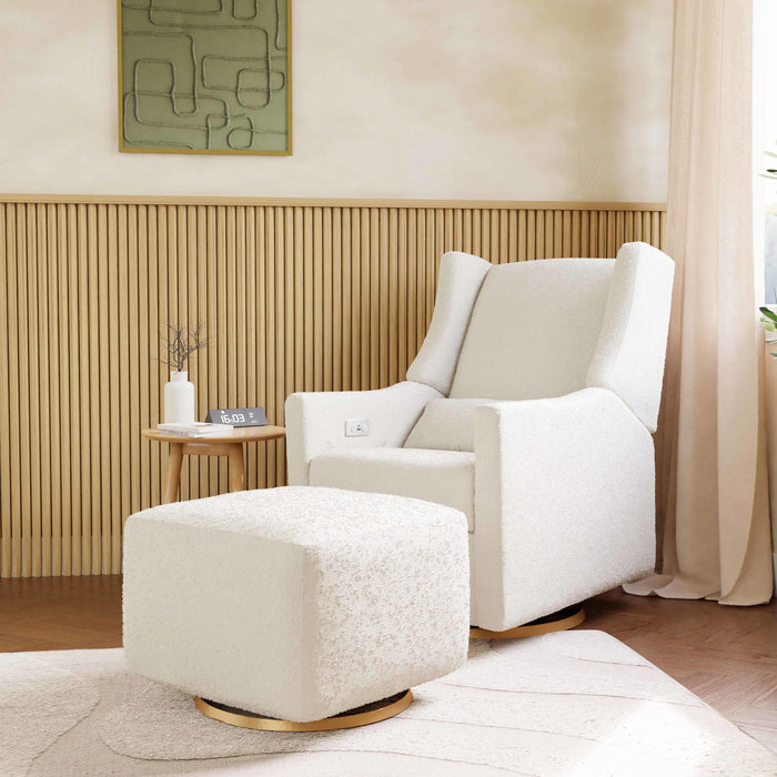 Black Friday Deal! Babyletto Kiwi Electronic Recliner and Swivel Glider with USB port