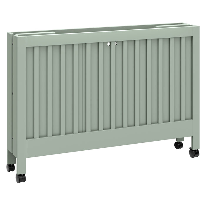 Black Friday Deal! Babyletto Maki Portable Folding Crib with Toddler Bed Conversion Kit