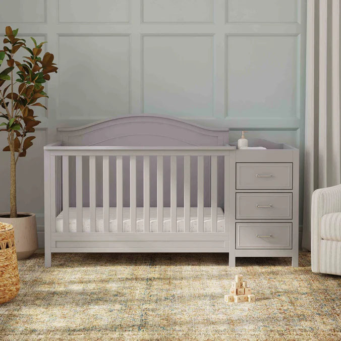DaVinci Charlie 4-in-1 Convertible Crib and Changer Combo