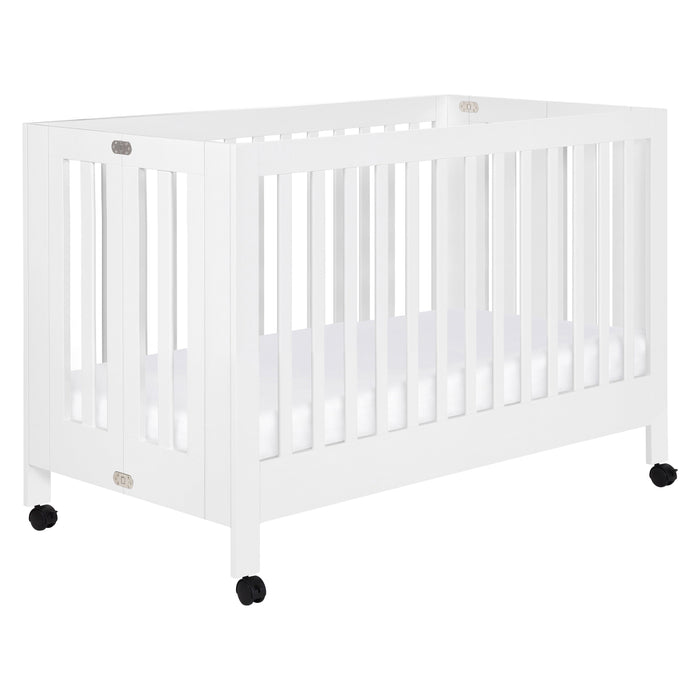 Black Friday Deal! Babyletto Maki Portable Folding Crib with Toddler Bed Conversion Kit