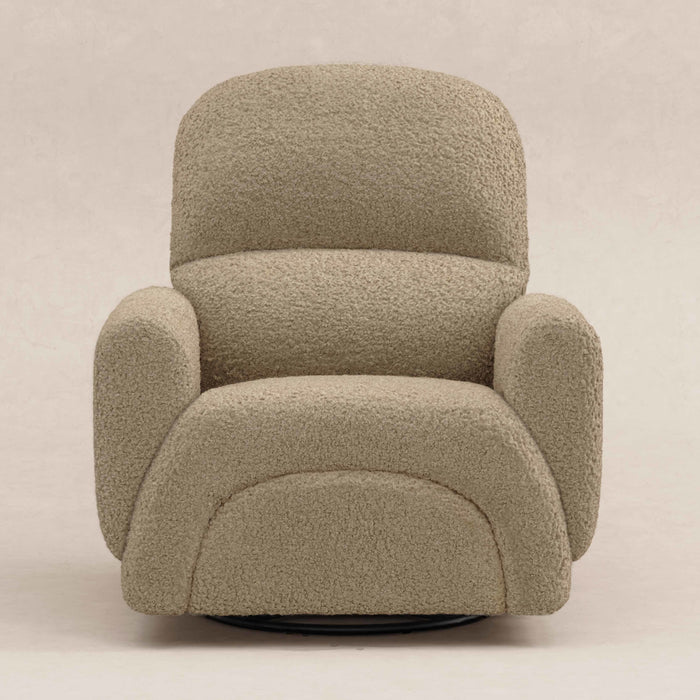 Black Friday Deal! Babyletto Rainbow Recliner and Swivel Glider in Teddy Loop