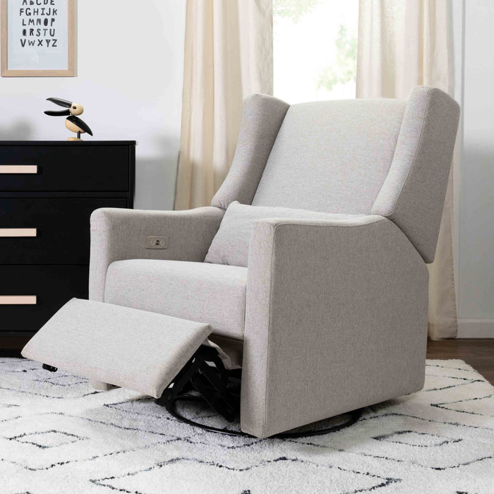 Black Friday Deal! Babyletto Kiwi Electronic Recliner and Swivel Glider with USB port