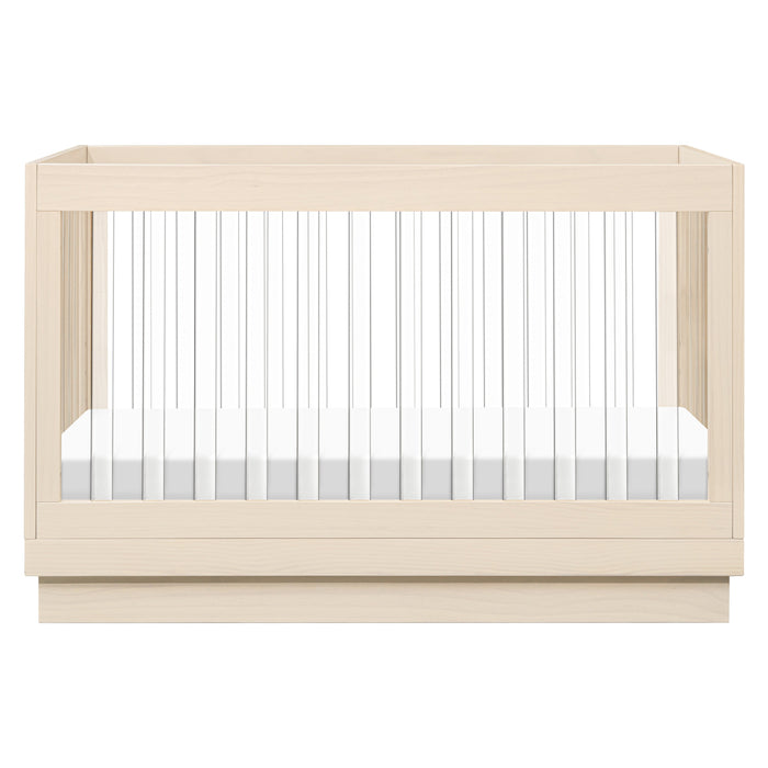 Black Friday Deal! Babyletto Harlow Acrylic 3-in-1 Convertible Crib with Toddler Bed Conversion Kit