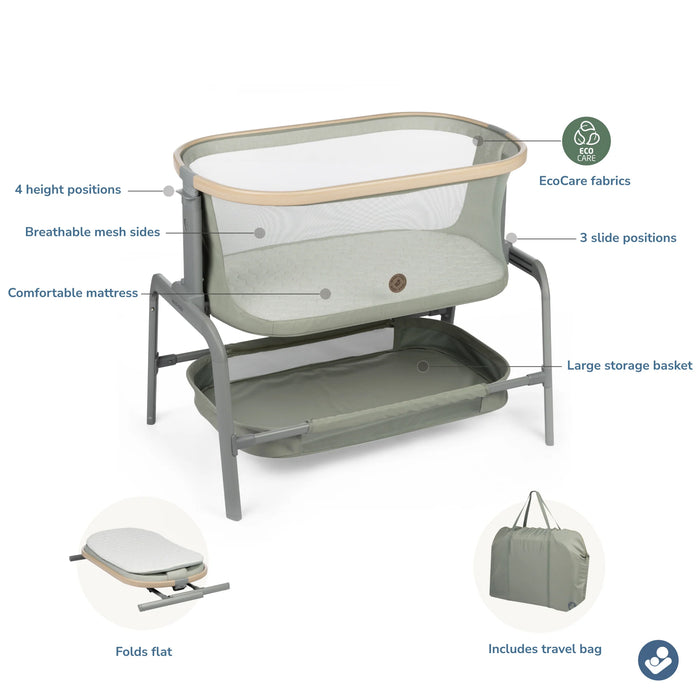Maxi-Cosi Iora Bedside Bassinet — Molly Monkey