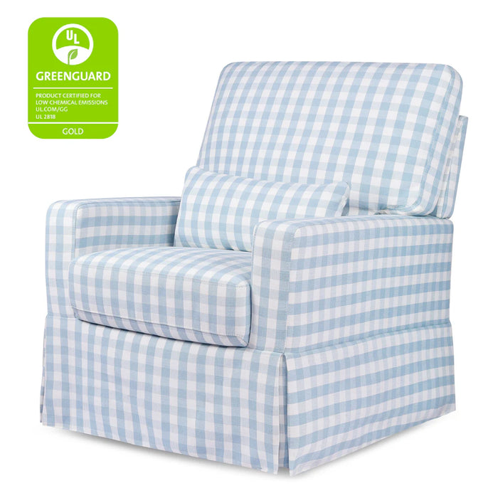 Crawford Pillowback Comfort Swivel Glider