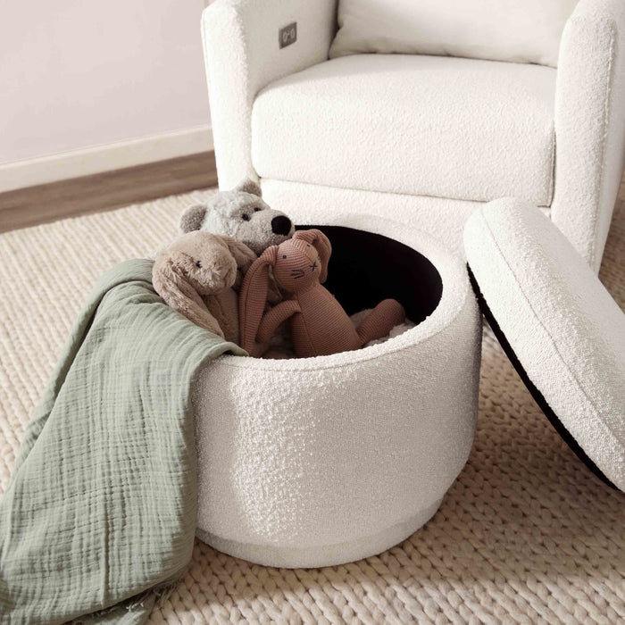Black Friday Deal! Babyletto Enoki Storage Ottoman in Boucle