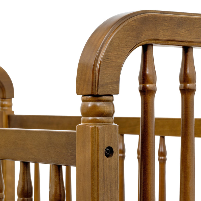 Black Friday Deal! Namesake Liberty 3-in-1 Convertible Spindle Crib with Toddler Bed Conversion Kit