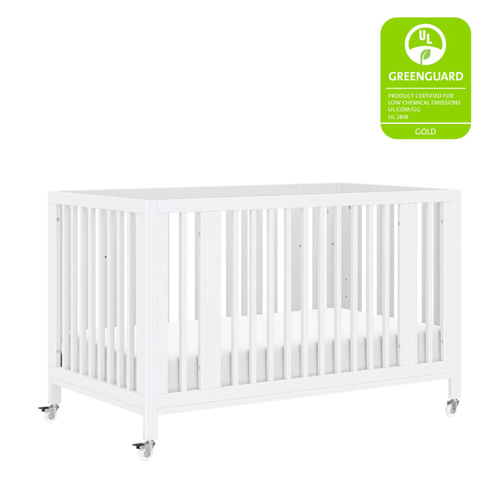 Black Friday Deal! Babyletto Rolli 9-in-1 Convertible All-Stages Crib with Bassinet & Toddler Bed Conversion Kits