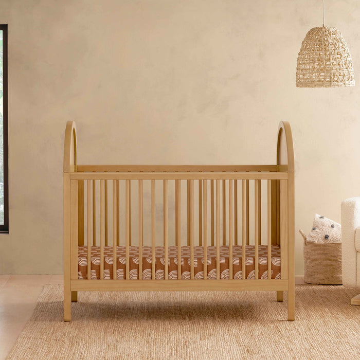 Black Friday Deal! Babyletto Bondi Cane 3-in-1 Convertible Crib with Toddler Bed Conversion Kit