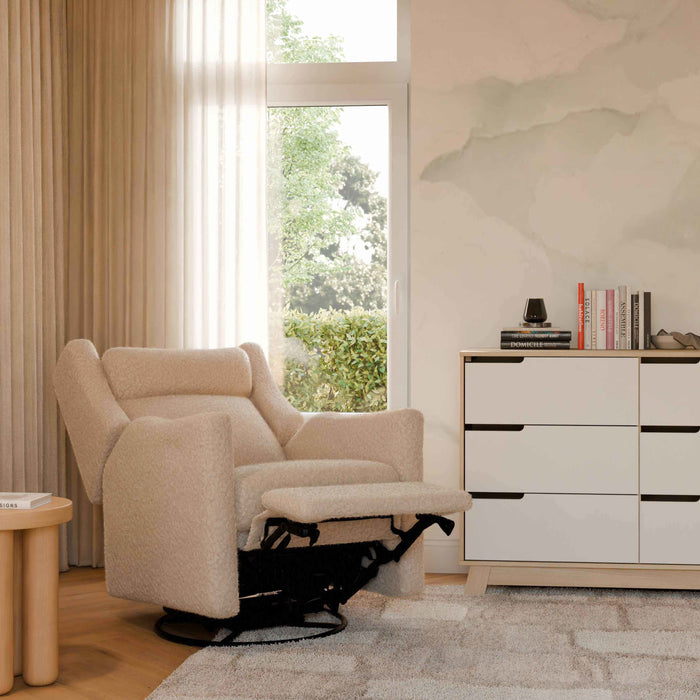 Black Friday Deal! Babyletto Kiwi Plus Power Recliner and Swivel Glider with Power Adjustable Headrest and USB Port