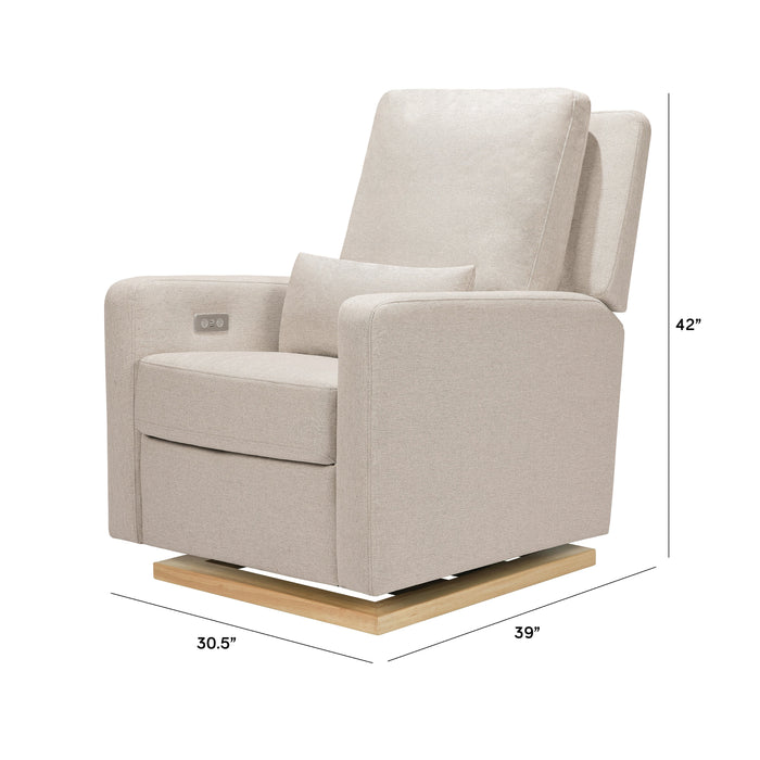 Black Friday Deal! Babyletto Sigi Electronic Recliner and Glider with USB Port