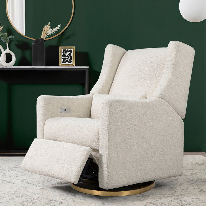 Black Friday Deal! Babyletto Kiwi Electronic Recliner and Swivel Glider with USB port