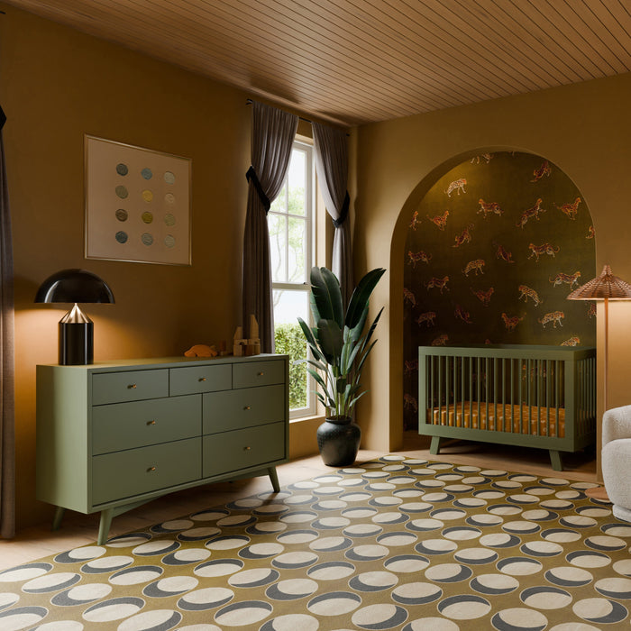 Black Friday Deal! Babyletto Hudson 3-in-1 Convertible Crib with Toddler Bed Conversion Kit