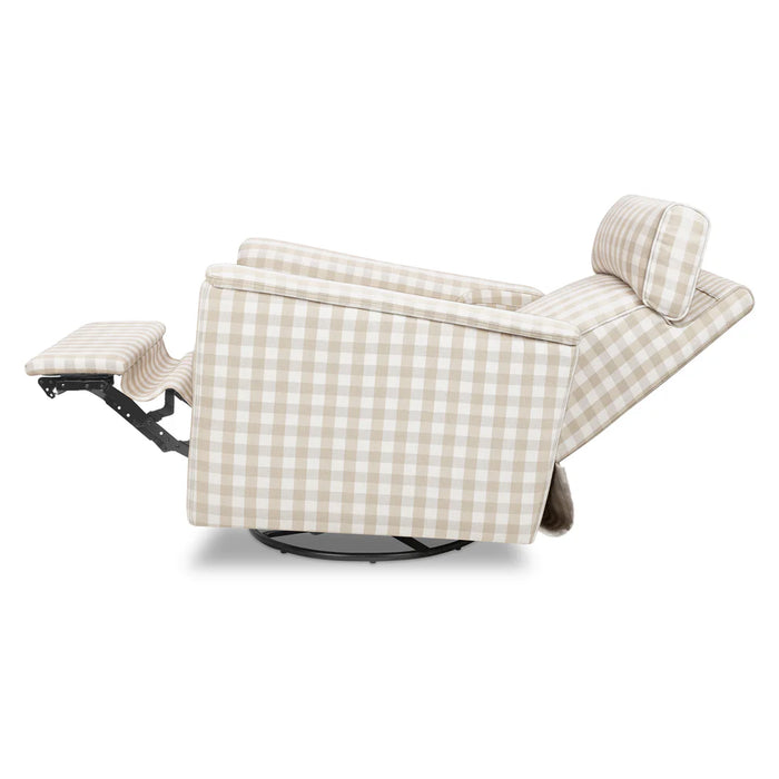 Monogram Willa Deluxe Power Recliner and Swivel Glider with Heat and Massage