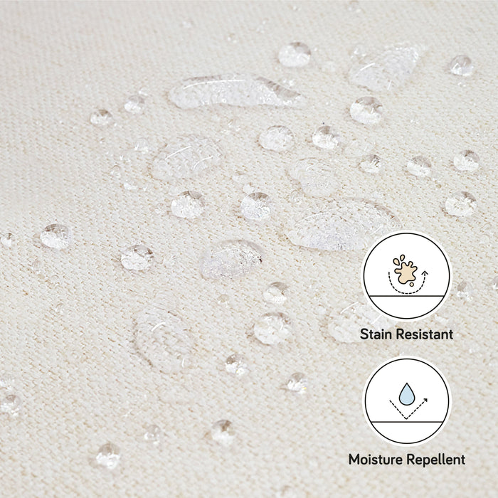 Black Friday Deal! Babyletto Naka Storage Ottoman in Eco-Performance Fabric | Water Repellent & Stain Resistant