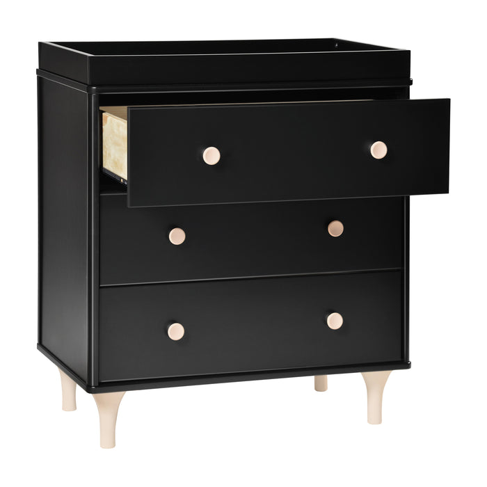 Black Friday Deal! Babyletto Lolly 3-Drawer Changer Dresser with Removable Changing Tray