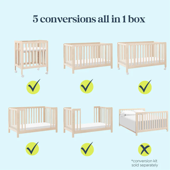 DaVinci Colby GROW 6-in-1 Convertible Bassinet to Crib