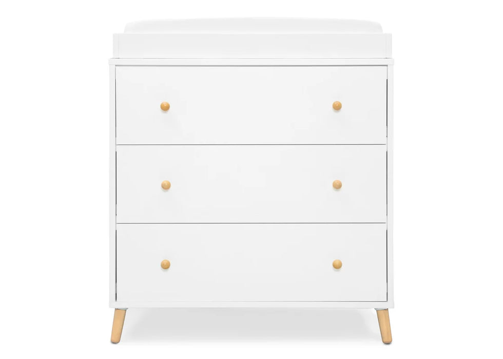Delta Children Essex 3 Drawer Dresser with Interlocking Drawers