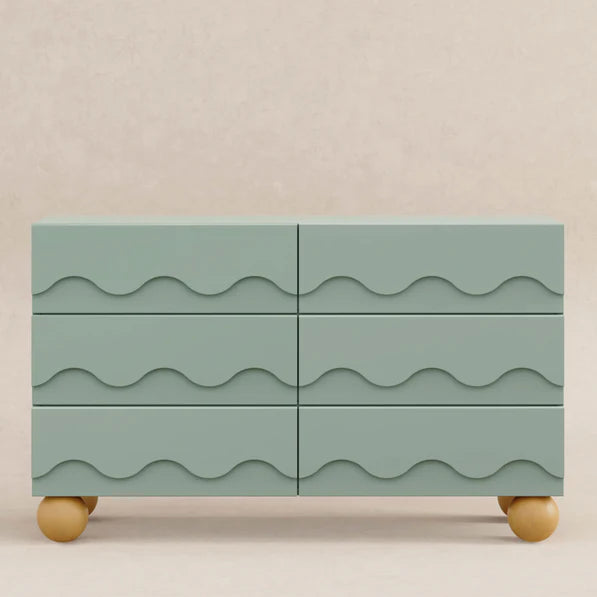 Babyletto Lido Wave 6-Drawer Assembled Dresser