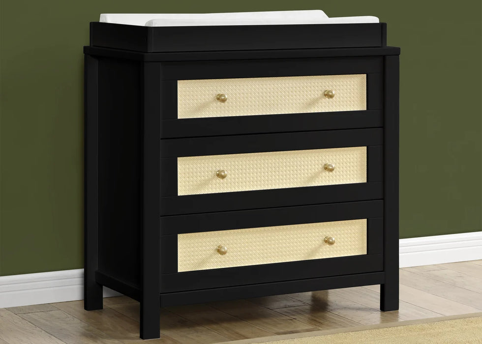 Simmons Kids Theo 3 Drawer Dresser with Changing Top