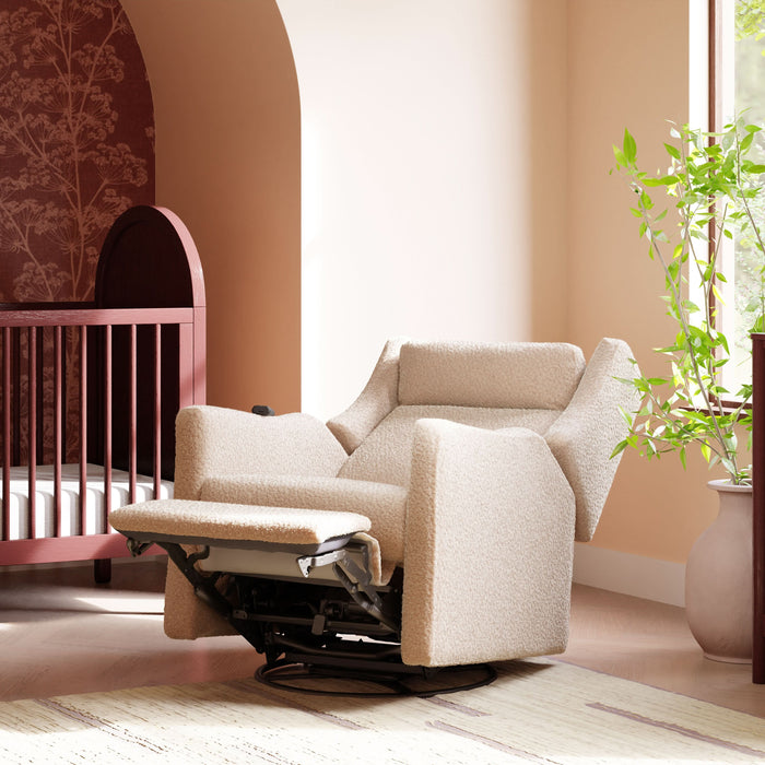 Black Friday Deal! Babyletto Kiwi Deluxe Power Recliner & Swivel Glider with Heat and Massage