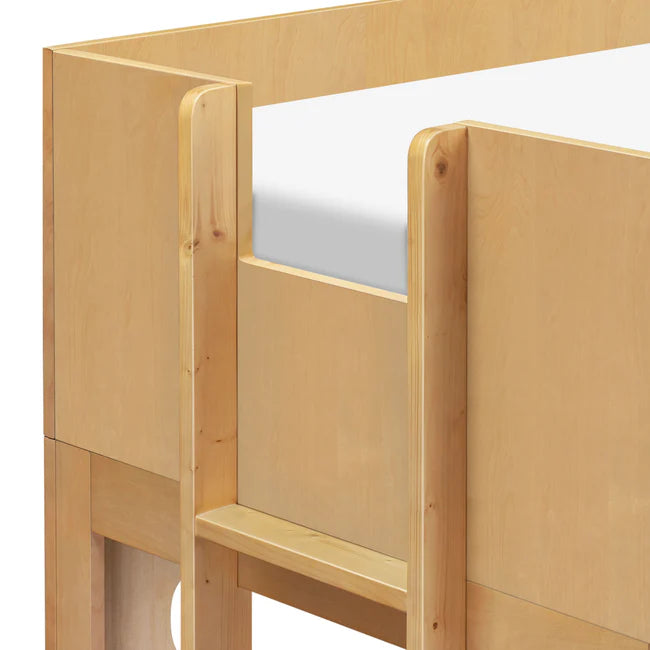 Babyletto Lido Wave Low Loft Twin Bed