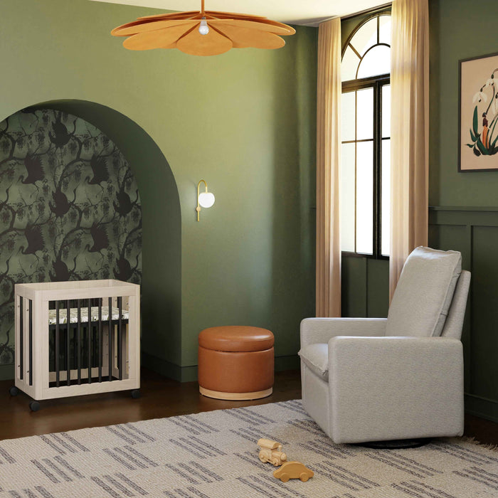 Black Friday Deal! Babyletto Cali Pillowback Swivel Glider