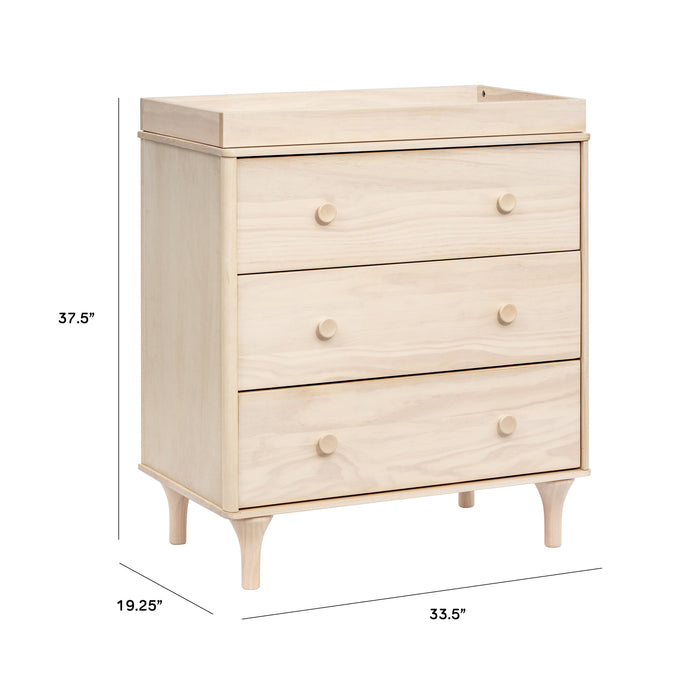 Black Friday Deal! Babyletto Lolly 3-Drawer Changer Dresser with Removable Changing Tray