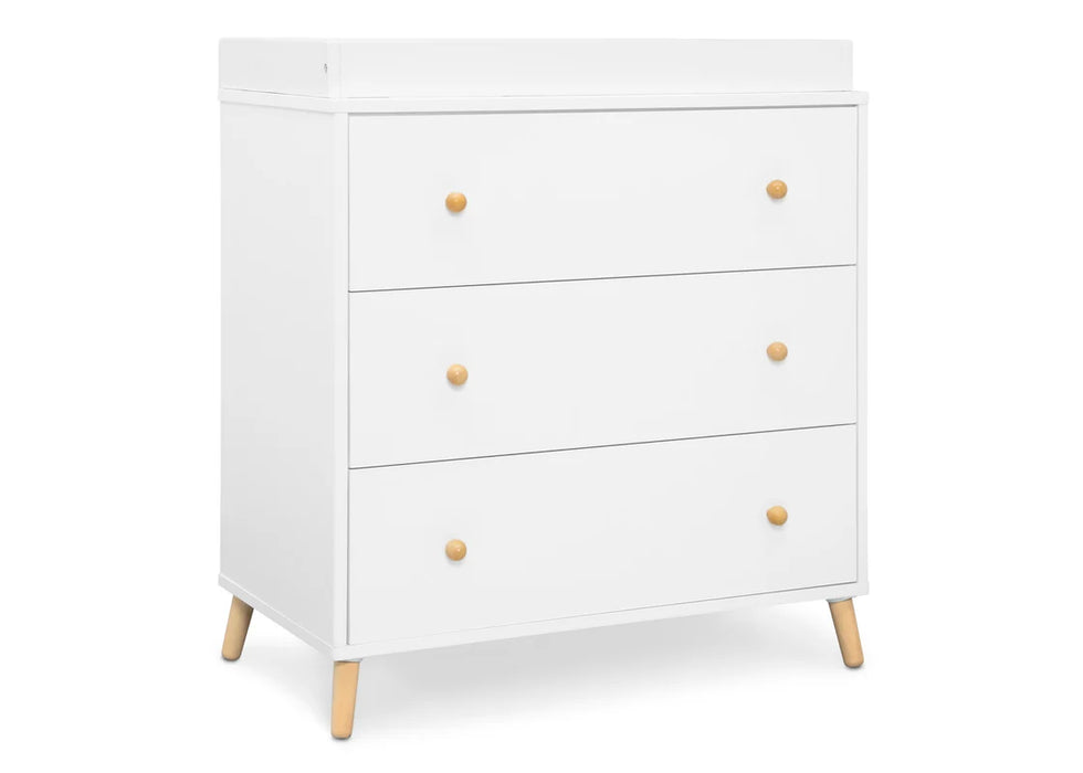 Delta Children Essex 3 Drawer Dresser with Interlocking Drawers