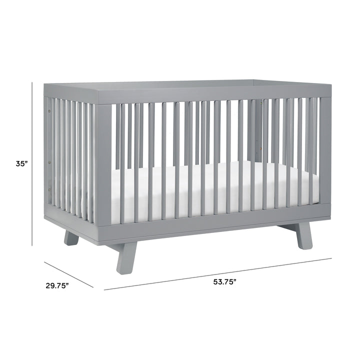 Black Friday Deal! Babyletto Hudson 3-in-1 Convertible Crib with Toddler Bed Conversion Kit