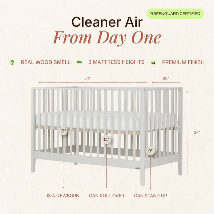 dadada LaLa 3-in-1 Convertible Crib